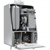 Dujinis kondensacinis katilas Bosch Condens, GC 9000iW, 30E, vandens ruošimas atskirame šildytuve, baltas