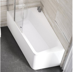 Asimetrinė vonia Ravak 10°, 160x95, kairinė