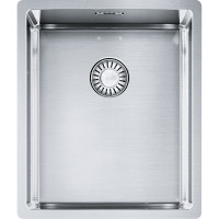 Nerūdijančio plieno plautuvė Franke Box, BXX 210/110-34, ekscentrinis ventilis