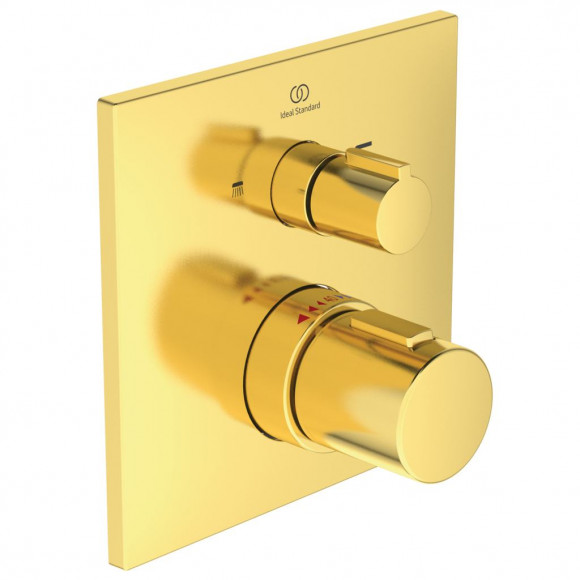 Virštinkinė dalis vonios-dušo maišytuvui Ideal Standard, Ceratherm C100 Brushed Gold