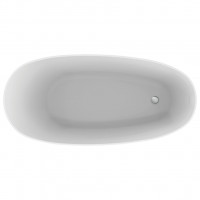 Akrilo vonia Ideal Standard Around, 180x85 laisvai pastatoma, balta matinė
