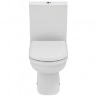 Pastatomas WC Ideal Standard, Exacto RimLS+ su bakeliu ir soft close dangčiu