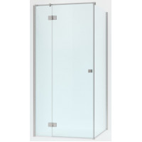 Kvadratinė dušo kabina Brasta Glass, Akcija 6, 90x90x190, skaidrus stiklas