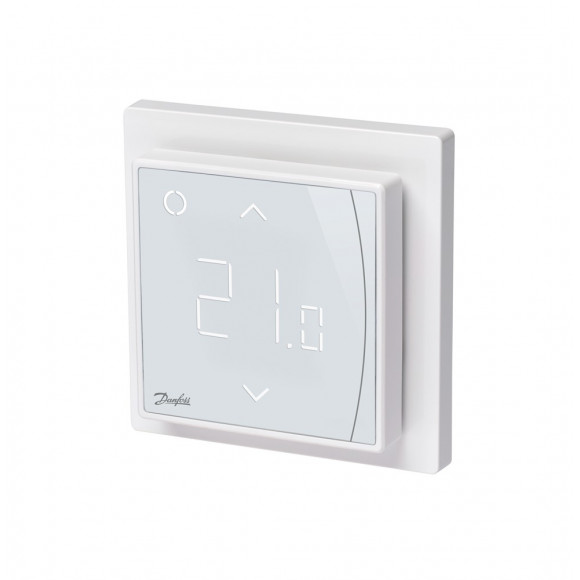 Elektra šildomų grindų termostatas Danfoss ECTemp, Smart, programuojamas, poliarinė balta