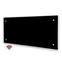 Elektrinis radiatorius Adax Clea Wi-Fi H, juodas, 10 KWT (1000 W)