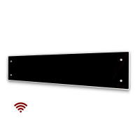 Elektrinis radiatorius Adax Clea Wi-Fi L, juodas, 10 KWT (1000 W)