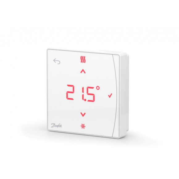 Šildymo valdymo sistema Danfoss Icon2, belaidis termostatas su IR jutikliu, su ekranu, virštinkinis