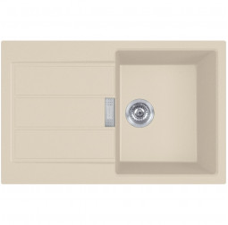 Tectonite plautuvė Franke, Sirius S2D 611-78 su užkemšamu ventiliu, Smėlio