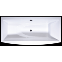 Akmens masės vonia Vispool Relax, 170x80 balta