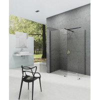 Montavimo rinkinys dušo kabinoms ir sienelėms Ravak Brilliant ir Walk-In, W SET, Uni Free/Wall juoda