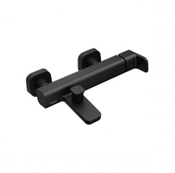 Sieninis vonios maišytuvas Ravak 10° Free, TD F 022.20/150 juodas