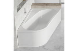 Apdailos plokštė voniai Ravak Chrome, 160x105, kairinė