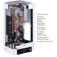 Šilumos siurblys VIESSMANN Vitocal 100-S (4,08 kW) - be integruoto boilerio, su vėsinimo funkcija